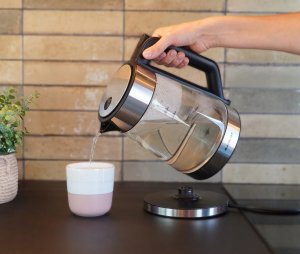 CZAJNIK SZKLANY EKG 401 INOX 1.7L 3