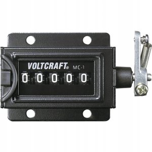 Licznik mechaniczny Voltcraft MC-1, 58 x 47 mm, 0 - 99999 108527 3