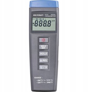 Termometr przemysłowy Voltcraft K101, 1 kanałowy 100311 1