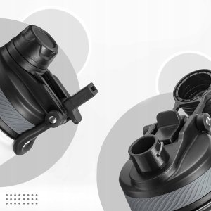 RockBros Bidon termiczny Rockbros 35210029002 rowerowy na napoje 650 ml - czarny 6