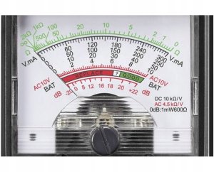 Multimetr analogowy VOLTCRAFT VC-13A, CAT III 300 V 1386327 2