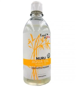 NURU AQUA OIL 500ml IDEALNY DO MASAŻU W DOMU 3