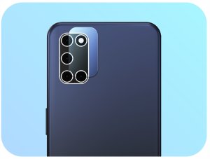 3-PAK Szkło Na Aparat Do Oppo A52 (Hartowane, Ochronne, Na Obiektyw, 9H) 3