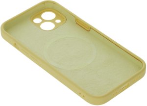 Nakładka Mag Invisible do iPhone 13 6,1" pastelowy żółty 2