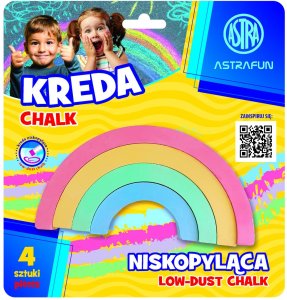 Astra Kreda Tęcza Fun 4 kolory ASTRA 2