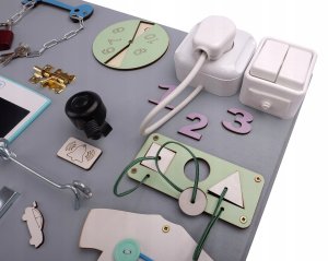 TABLICA drew. 50x75 cm, manipul., STATEK, kolor. 6