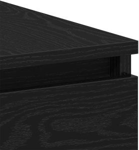 Biurko vidaXL Czarne 140 cm x 50 cm 9