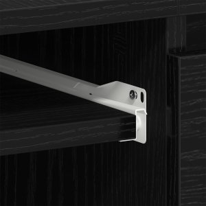 Biurko vidaXL Czarne 140 cm x 50 cm 10