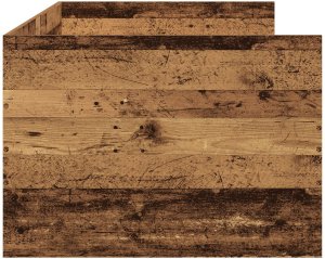 vidaXL Daybed Stare drewno Drewno inżynieryjne 90 x 190 cm Solidny 7