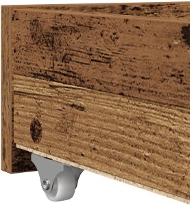 vidaXL Daybed Stare drewno Drewno inżynieryjne 90 x 190 cm Solidny 10