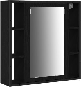 Zestaw toaletki 3-częściowy vidaXL Szary Sonoma z drewna inżynieryjnego 5