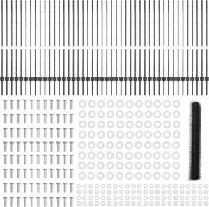 vidaXL Słupy ogrodzeniowe 22 szt. U-Channel Szare 120 cm Stalowe, Ogrodzenie Hexagon Szare 1.2x100 m Stalowe 4