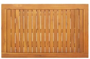 vidaXL Stół składany ogrodowy prostokątny 100x55x75 cm z twardego drewna akacjowego 8
