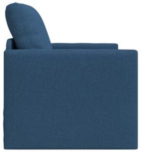 vidaXL Sofa Łóżko 2-w-1 Niebieski 74x77x81 cm Tkanina 8