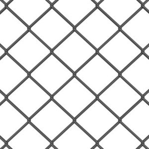 vidaXL Płot Wspornikowy Szary 1x10 m Stal 8
