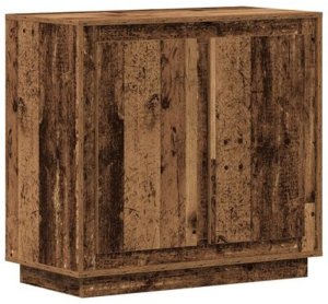 vidaXL Bufet Stare Drewno 80x34x75 cm Drewno inżynieryjne 3