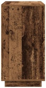 vidaXL Bufet Stare Drewno 80x34x75 cm Drewno inżynieryjne 9