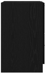 vidaXL Szafka pod umywalkę Czarny dąb 40x37x59 cm Drewno inżynieryjne 8