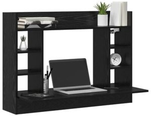 Biurko vidaXL Czarne 105 cm x 48 cm 5