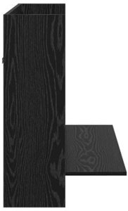 Biurko vidaXL Czarne 105 cm x 48 cm 8