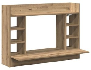 Biurko vidaXL Czarne 105 cm x 48 cm 3