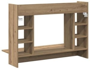 Biurko vidaXL Czarne 105 cm x 48 cm 9