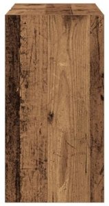 vidaXL Szafka z umywalką Stare drewno 63x29x55 cm Drewno inżynieryjne 9