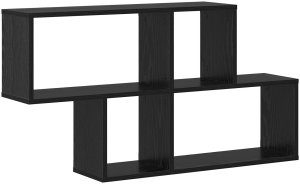 vidaXL Półka na ścianę Czarny Dąb 100x20x53 cm Drewno Inżynieryjne 2