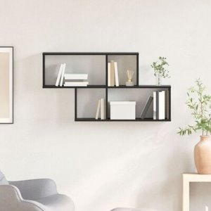 vidaXL Półka na ścianę Czarny Dąb 100x20x53 cm Drewno Inżynieryjne 5
