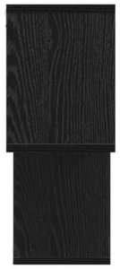 vidaXL Półka na ścianę Czarny Dąb 100x20x53 cm Drewno Inżynieryjne 7