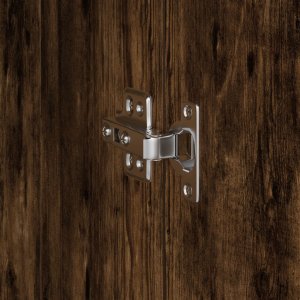 vidaXL Szafka bufetowa Wędzony dąb Materiał drewnopochodny Duża 7