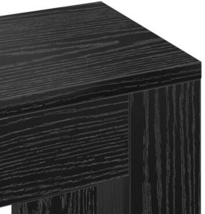 vidaXL Osłona grzejnika czarny dąb 104x20x82 cm z drewna inżynieryjnego 9