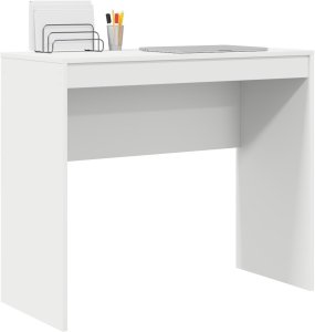Biurko vidaXL Białe 90 cm x 40 cm 3