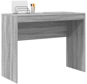 Biurko vidaXL Szare 100 cm x 40 cm 5