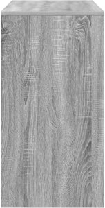 Biurko vidaXL Szare 90 cm x 40 cm 5