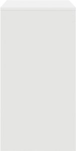 Biurko vidaXL Białe 70 cm x 40 cm 5