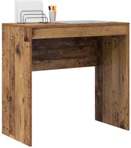 Biurko vidaXL Brązowe 80 cm x 80 cm 3