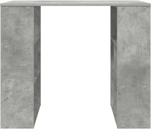 Biurko vidaXL Szare 90 cm x 50 cm 3