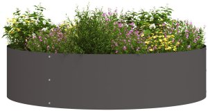 vidaXL Czarne Donice Plastikowe Czarne Plastik Duże Trwałe 3