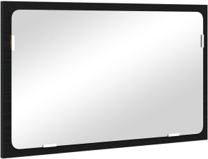 vidaXL 2-częściowy zestaw mebli łazienkowych z czarnego dębu i drewna inżynieryjnego 6