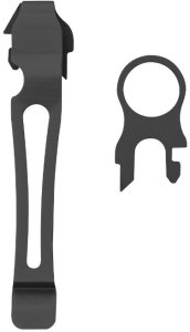 Klips i pierścień do smyczy Leatherman Black 1