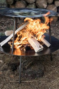 Palenisko ogrodowe BBQ Płyta grillowa oraz palenisko Petromax 38cm (FS38) 2