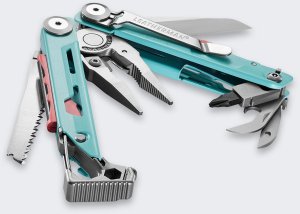 Multitool Leatherman Signal Etui Aqua Stainless 4