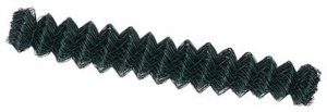 Płot z siatki zielony 1.5x10 m stalowy 3