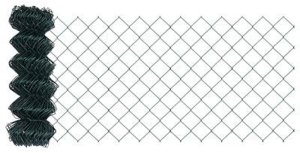 Ogrodzenie siatkowe Zielone 0.4x10 m Stal 5