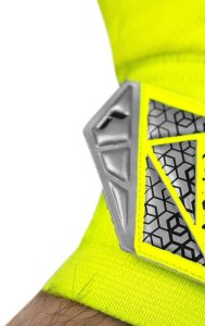 Rękawice bramkarskie Reusch Attrakt Starter Solid żółto-czarne 5570514 2014 9 10