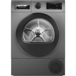 Bosch Dryer Machine with Heat Pump | WQG245DXSN | Energy efficiency class A+++ | Front loading | 9 kg | Condensation | LCD | Depth 61.3 cm | Grey 1