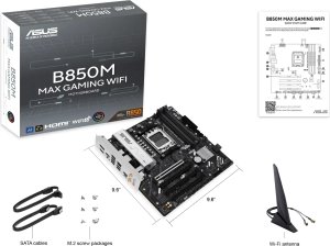 Płyta główna Asus B850M MAX GAMING WIFI 7
