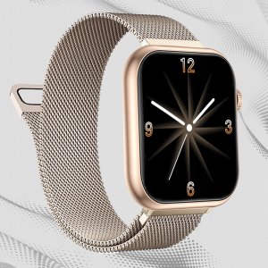 Smartwatch Zegarek Damski Menu PL Rozmowy Smart Watch Sport Puls 3 Paski 11