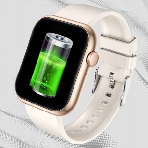 Smartwatch Zegarek Damski Menu PL Rozmowy Smart Watch Sport Puls 3 Paski 4